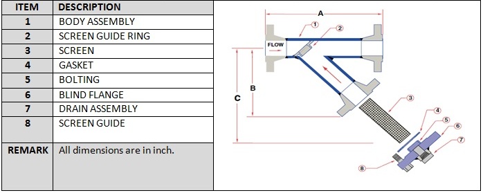 Y Strainer Size Chart Keski y-strainer-size-chart-keski